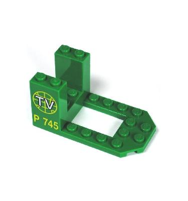 Pilótafülke 7 x 4 x 3- mintás/matricás