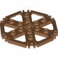 Technic rotor 6 lapátos, kapcsos végekkel összekötve (vízikerék)