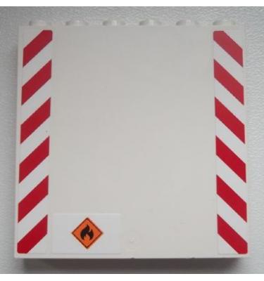 Panel 1 x 6 x 5 - mintás/matricás