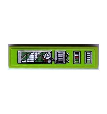 Csempe 1 x 4 - mintás/matricás