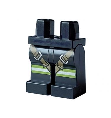 Minifigura láb - mintás/matricás