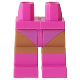 Minifigura csípő és lábak - mintás/matricás™