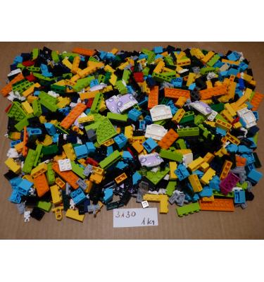 1 kg ömlesztett, vegyes ÚJ LEGO® alkatrész (3130)