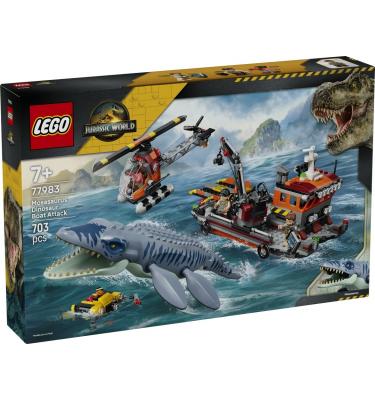A mosasaurus támadása