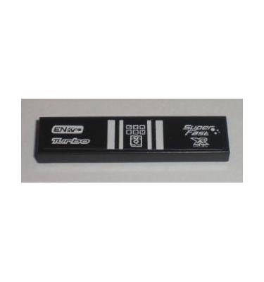 Csempe 1 x 4 - mintás/matricás