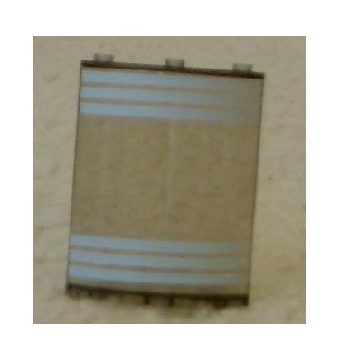 4 x 4 x 6 negyed henger - mintás/matricás