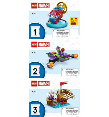 Lego Super Heroes 10793 - CSAK ÖSSZERAKÁSI ÚTMUTATÓ!