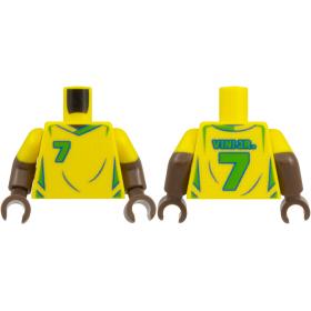 Figura felsőtest kezekkel - mintás/matricás™