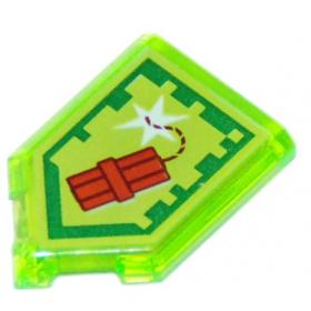 Ötszögű csempe 2 x 3 - mintás/matricás™