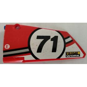 Technic #17 panel 5 x 11 (bal) - mintás/matricás™