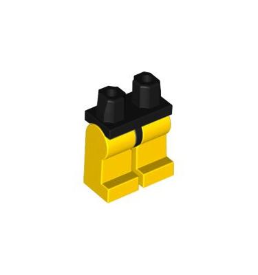 Minifigura csípő és sárga lábak