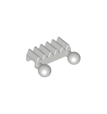Technic fogasléc 1 x 2, 2 vontatógolyóval