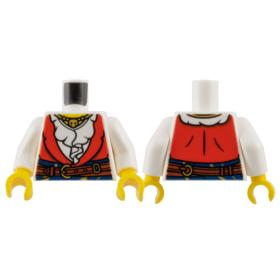 Figura felsőtest kezekkel - mintás/matricás™