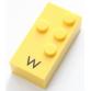 Braille-írásos kocka 2 x 4 (W)