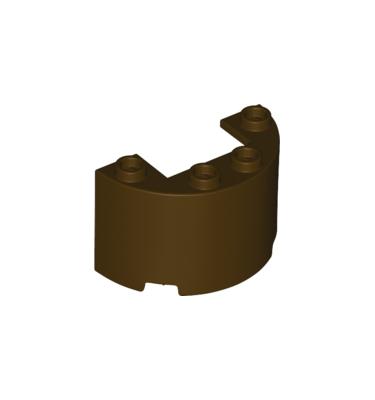 Fél henger 2 x 4 x 2
