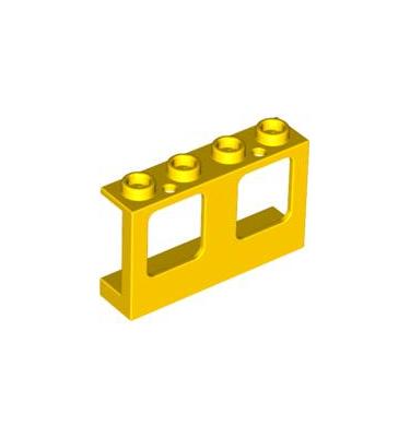 Ablak 1 x 4 x 2, üveg nélkül