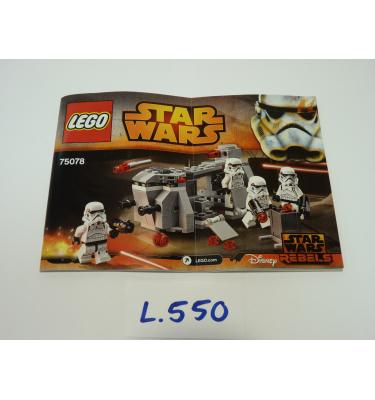 Lego Star Wars 75078 - CSAK ÖSSZERAKÁSI ÚTMUTATÓ!