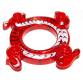 Gyűrű 4 x 4 (Ninjago Spinner Crown) - mintás/matricás