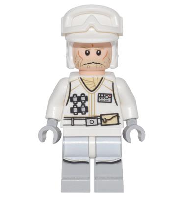 Lego Star Wars Hoth Rebel Trooper White Uniform 3, No Backpack sw765