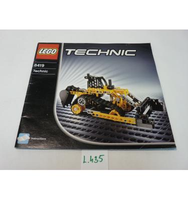 Lego Technic 8419 - CSAK ÖSSZERAKÁSI ÚTMUTATÓ