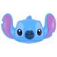 Stitch fej - mintás/matricás