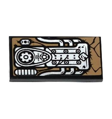 Csempe 2 x 4 - mintás/matricás
