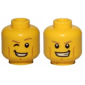 Minifigura fej (kétoldalas)™