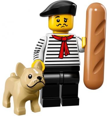 71018 LEGO® Minifigurák 17. sorozat col17-9 French Man (Connoisseur)