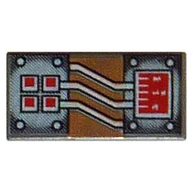 Csempe 1 x 2 - mintás/matricás™