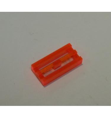 1 x 2 módosított csempe, rács elem