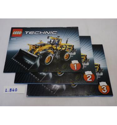 Lego Technic 8265 - CSAK ÖSSZERAKÁSI ÚTMUTATÓ!