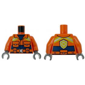 Figura felsőtest kezekkel - mintás/matricás™