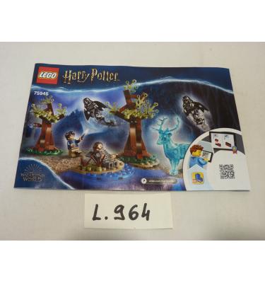 Lego Harry Potter 75945 - CSAK ÖSSZERAKÁSI ÚTMUTATÓ!