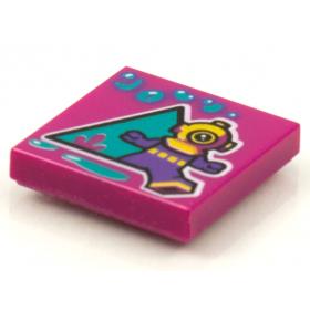 Csempe 2 x 2 - mintás/matricás™