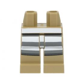 Minifigura láb - mintás/matricás™