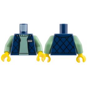 Figura felsőtest kezekkel - mintás/matricás™