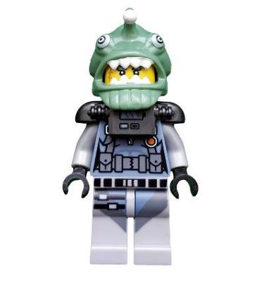 Shark Army Angler - ALAPLAP ÉS KIEGÉSZÍTŐK NÉLKÜL! (LEGO® NINJAGO® MOVIE 71019 SERIES)