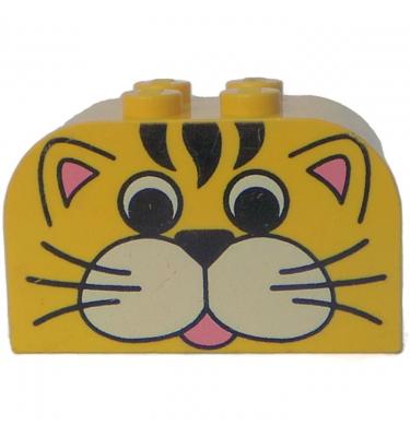 Módosított kocka 2 x 4 x 2 - mintás/matricás