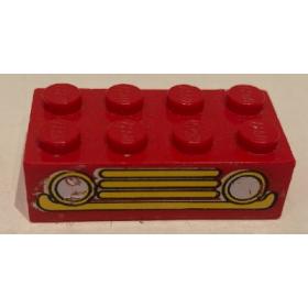 Kocka 2 x 4 - mintás/matricás™