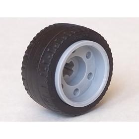 Kerék 18mm D. x 14mm, fekete 24 x 14 gumiabronccsal™
