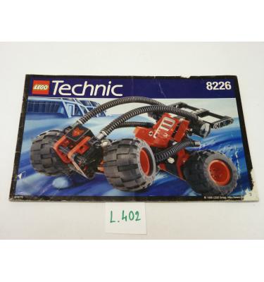 Lego Technic 8226 - CSAK ÖSSZERAKÁSI ÚTMUTATÓ