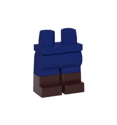 Minifigura láb - mintás/matricás