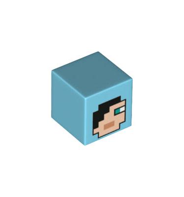 Minifigura fej - Minecraft Skin