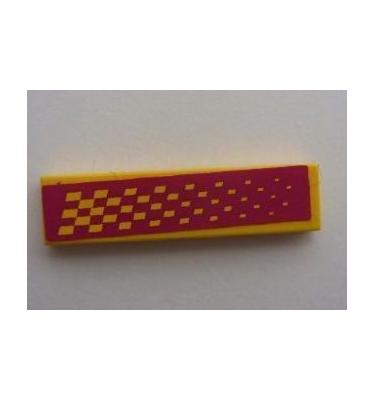 Csempe 1 x 4 - mintás/matricás