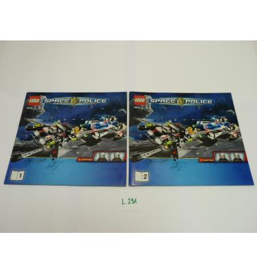 Lego Space Police 5973 - CSAK ÖSSZERAKÁSI ÚTMUTATÓ