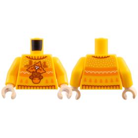 Figura felsőtest kezekkel - mintás/matricás™