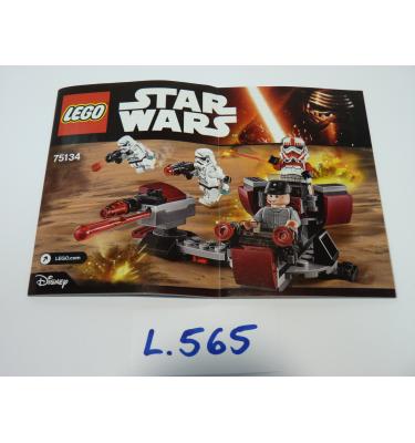 Lego Star Wars 75134 - CSAK ÖSSZERAKÁSI ÚTMUTATÓ!