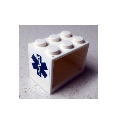 Szekrény 2 x 3 x 2 - mintás/matricás