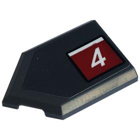Ötszögű csempe 2 x 3 - mintás/matricás™