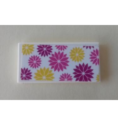 Csempe 2 x 4 - mintás/matricás